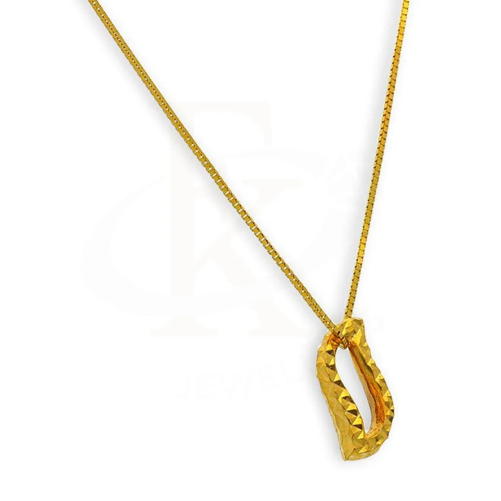 Gold Necklace (Chain With Pendant) 18Kt - Fkjnkl18K2539 Necklaces