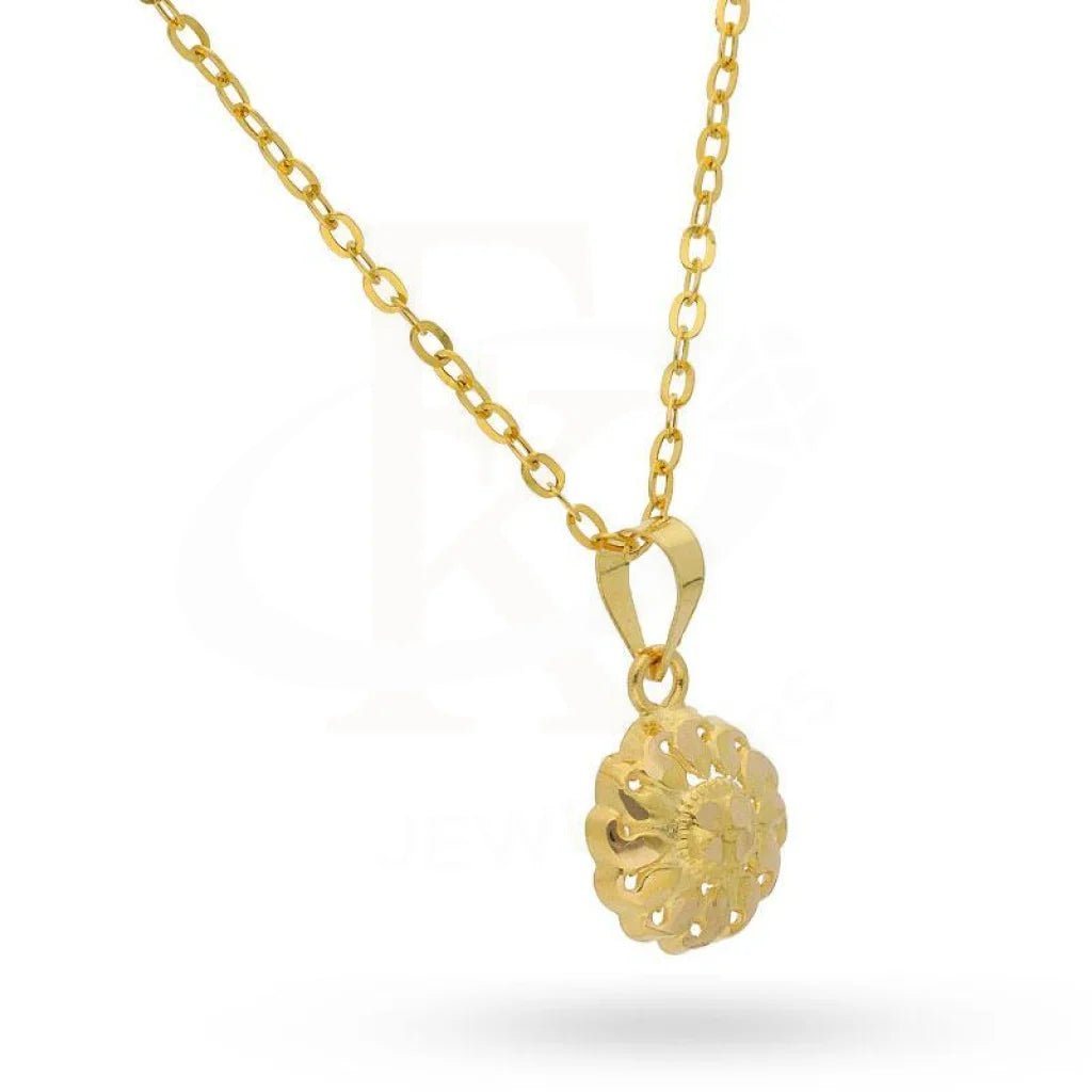 Gold Necklace (Chain With Pendant) 18Kt - Fkjnkl18K2807 Necklaces