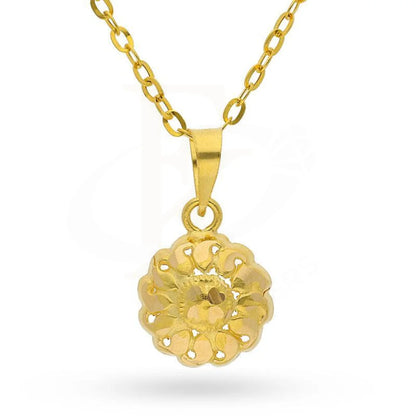 Gold Necklace (Chain With Pendant) 18Kt - Fkjnkl18K2807 Necklaces