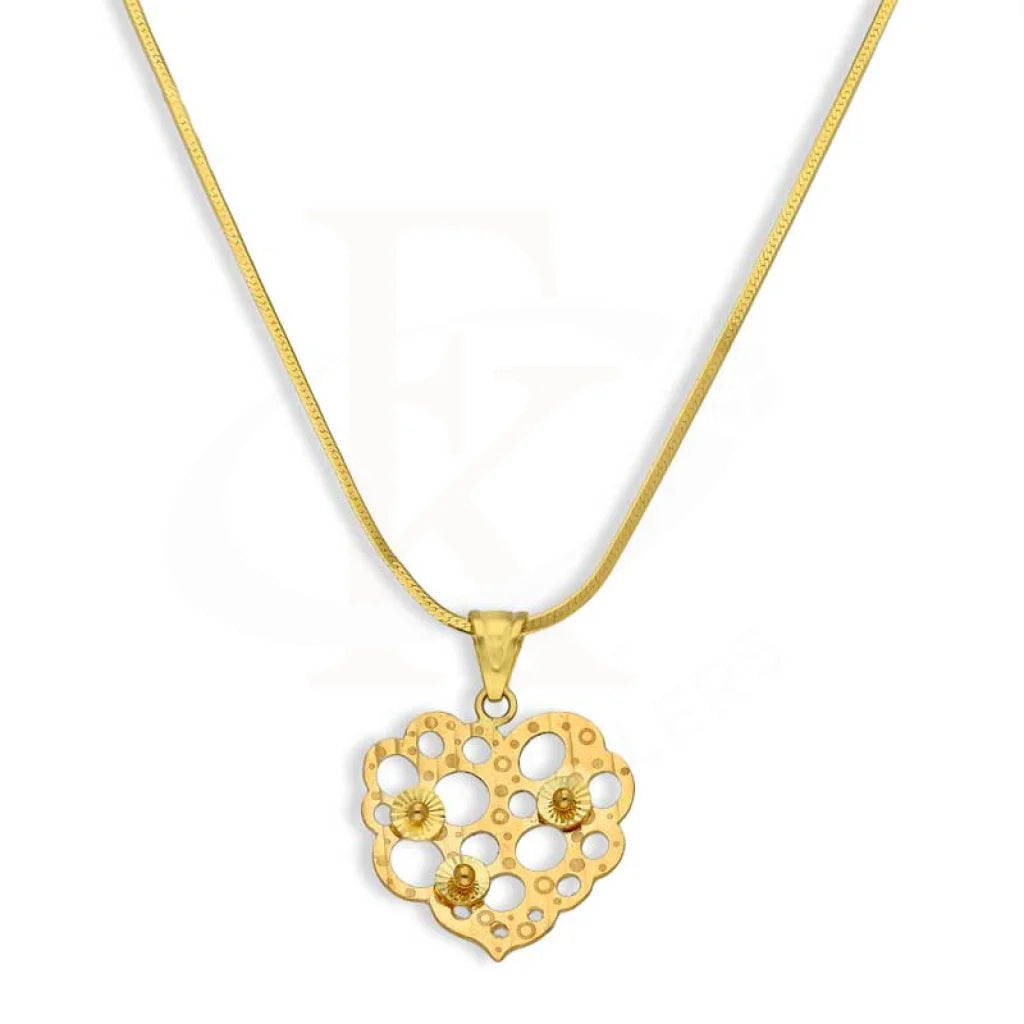 Gold Necklace (Chain With Pendant) 18Kt - Fkjnkl18K2810 Necklaces