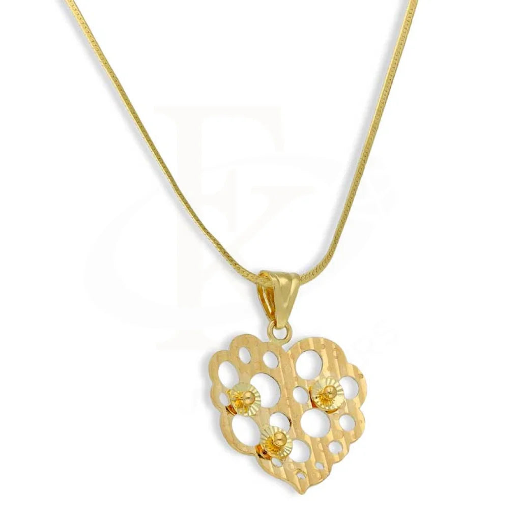 Gold Necklace (Chain With Pendant) 18Kt - Fkjnkl18K2810 Necklaces