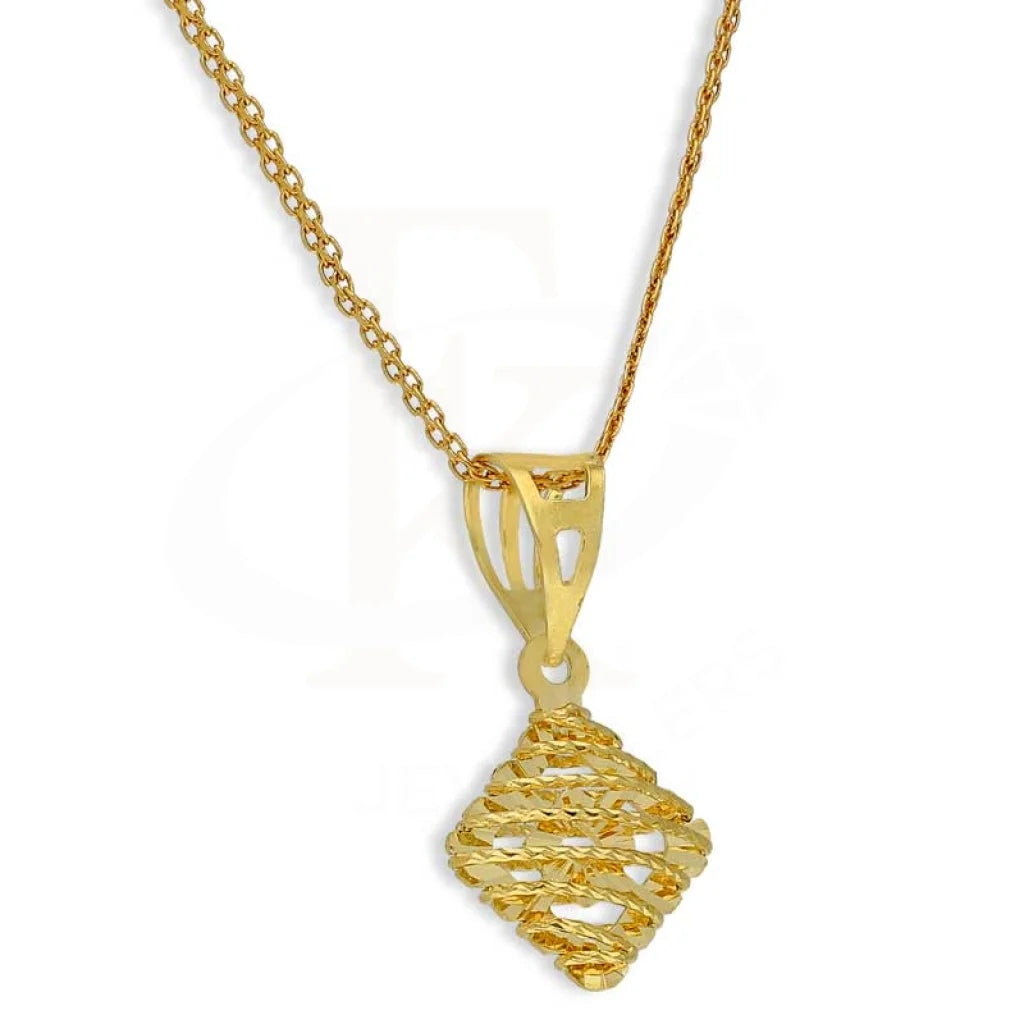 Gold Necklace (Chain With Pendant) 18Kt - Fkjnkl18K2822 Necklaces