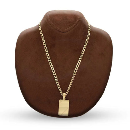 Gold Necklace (Chain With Pendant) 18Kt - Fkjnkl18K3145 Necklaces