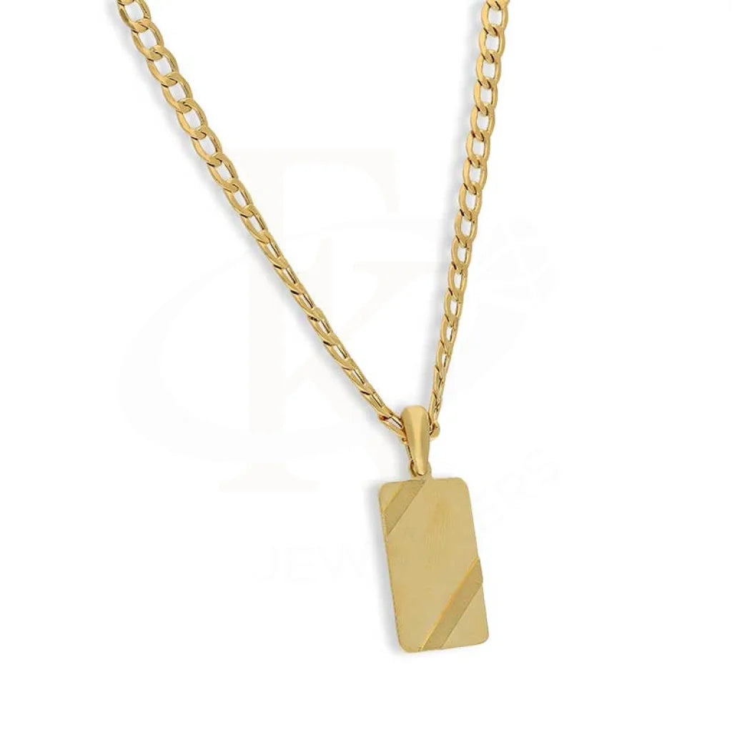 Gold Necklace (Chain With Pendant) 18Kt - Fkjnkl18K3145 Necklaces