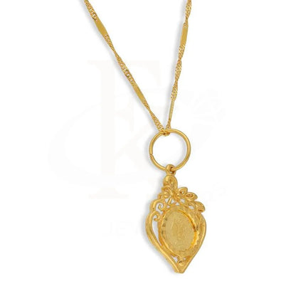 Gold Necklace (Chain With Pendant) 22Kt - Fkjnkl22K3042 Necklaces