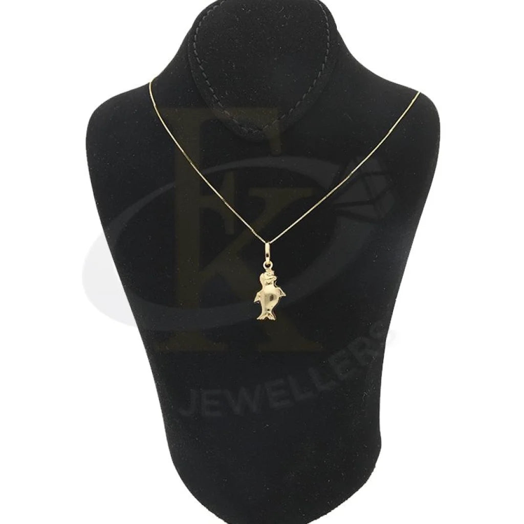 Gold Necklace (Chain With Penguin Pendant) 18Kt - Fkjnkl18K2284 Necklaces