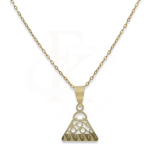 Gold Necklace (Chain With Purse Pendant) 18Kt - Fkjnkl18K2327 Necklaces