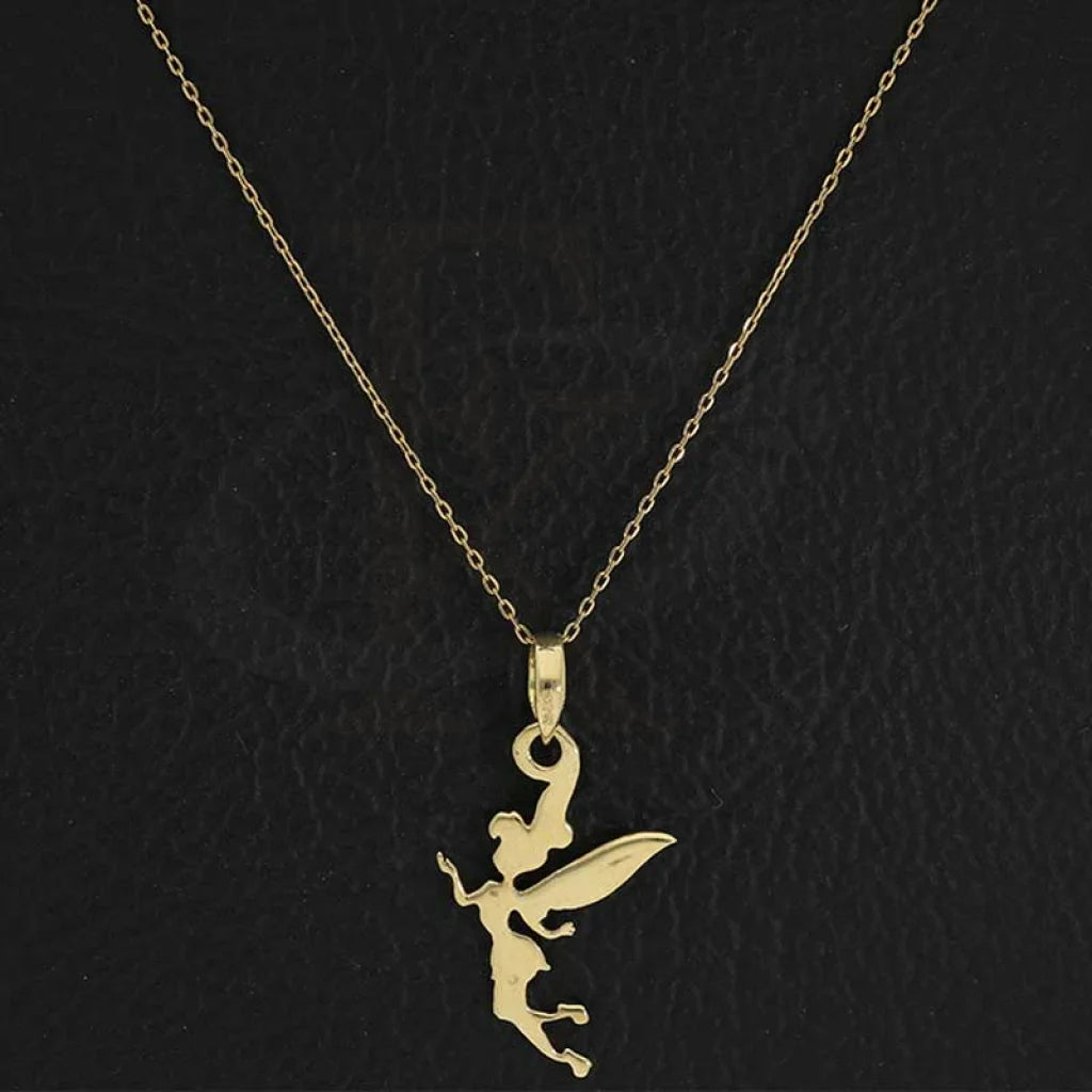 Beautiful Gold 18KT Tinkerbell Fairy Necklace at FK Jewellers