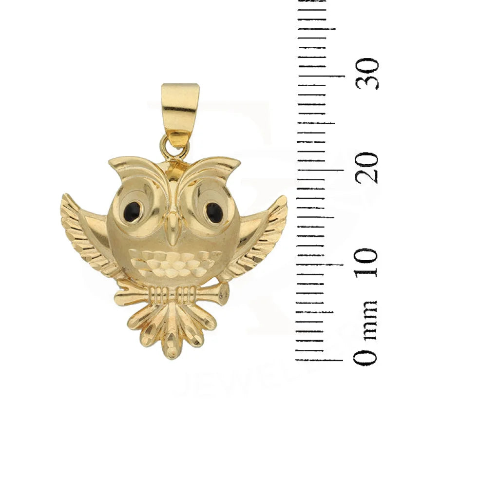 Gold Owl Pendant 18Kt - Fkjpnd18K5102 Pendants