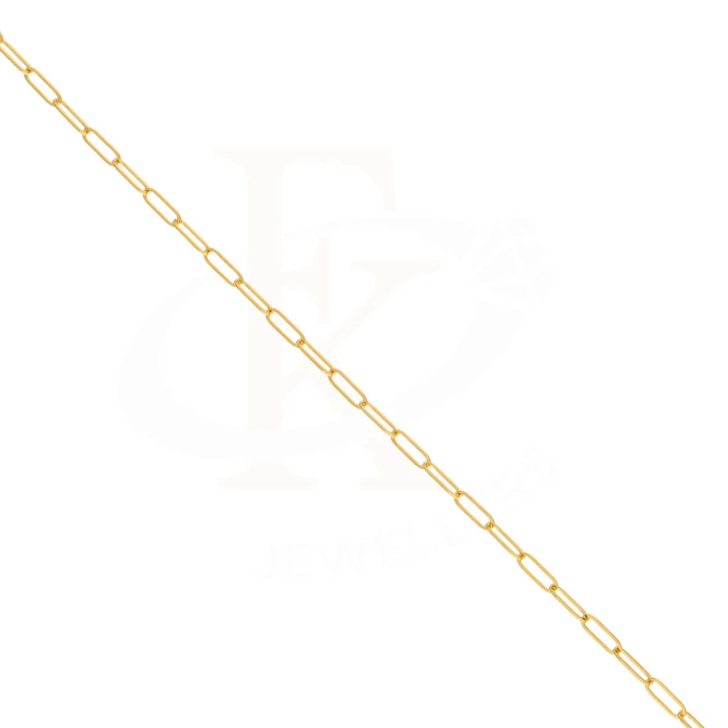 Gold Figaro Bracelet 21Kt - Fkjbrl21Km8355 Bracelets