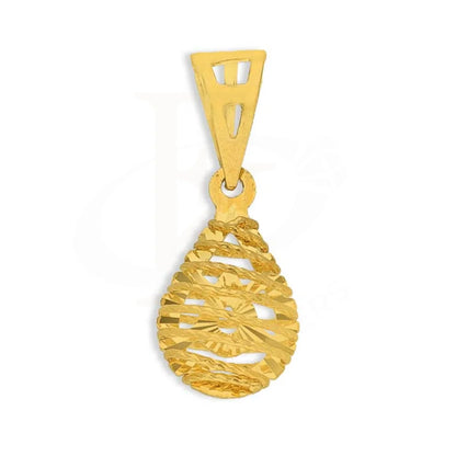 Gold Pear Shaped Pendant 18Kt - Fkjpnd18K2820 Pendants