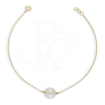 Gold Pearl Bracelet 18Kt - Fkjbrl18K5589 Bracelets