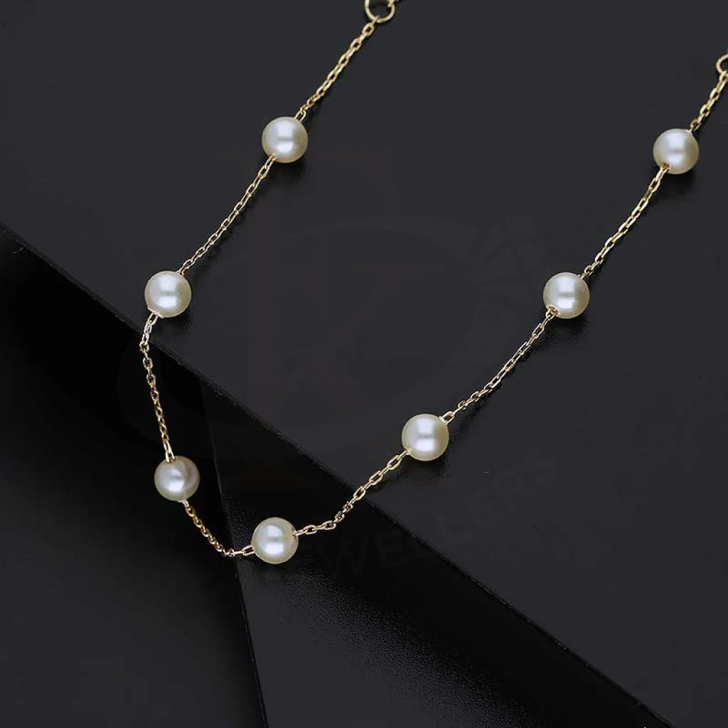 Gold Pearls Bracelet 18Kt - Fkjbrl18K3039 Bracelets