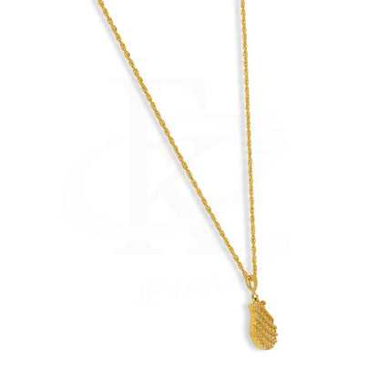 Gold Pendant Set (Necklace Earrings And Ring) 18Kt - Fkjnklst18K6167 Sets