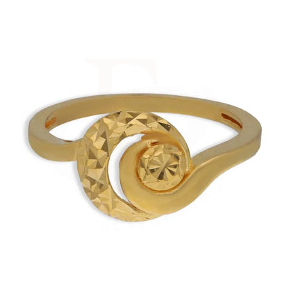 Gold Pendant Set (Necklace Earrings And Ring) 22Kt - Fkjnklst22K2396 Sets