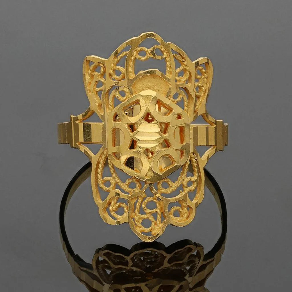 Gold Ring 21Kt - Fkjrn21K2680 Rings