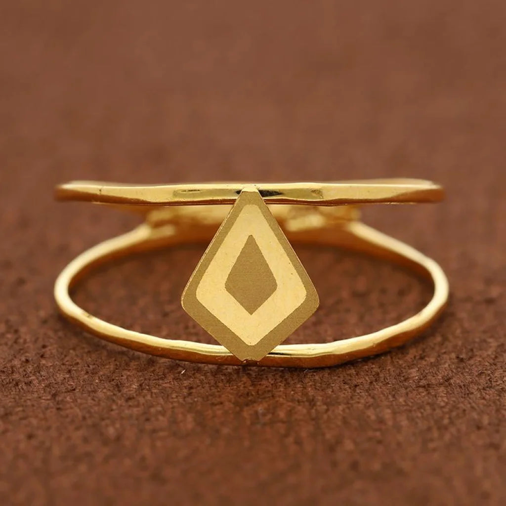 Gold Ring 21Kt - Fkjrn21K2857 Rings