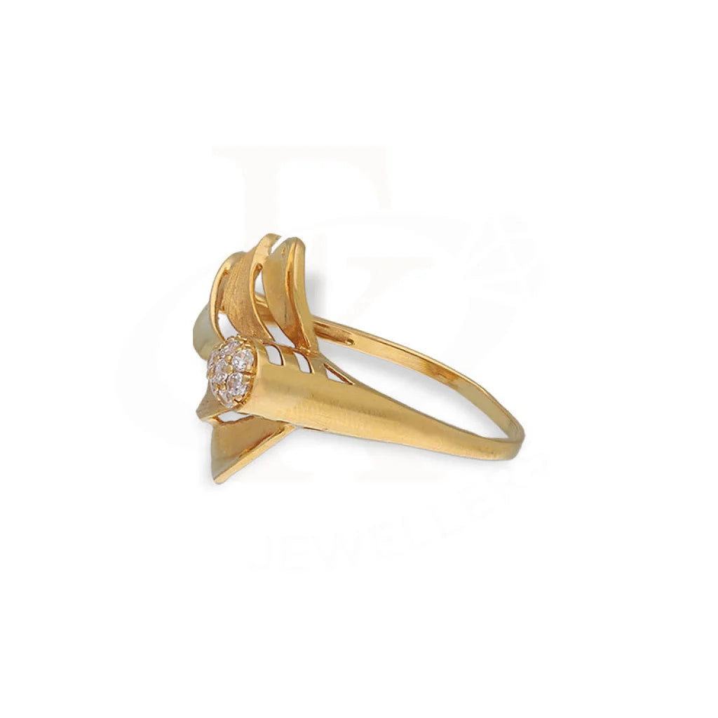 Gold Ring 21Kt - Fkjrn21K5605 Rings