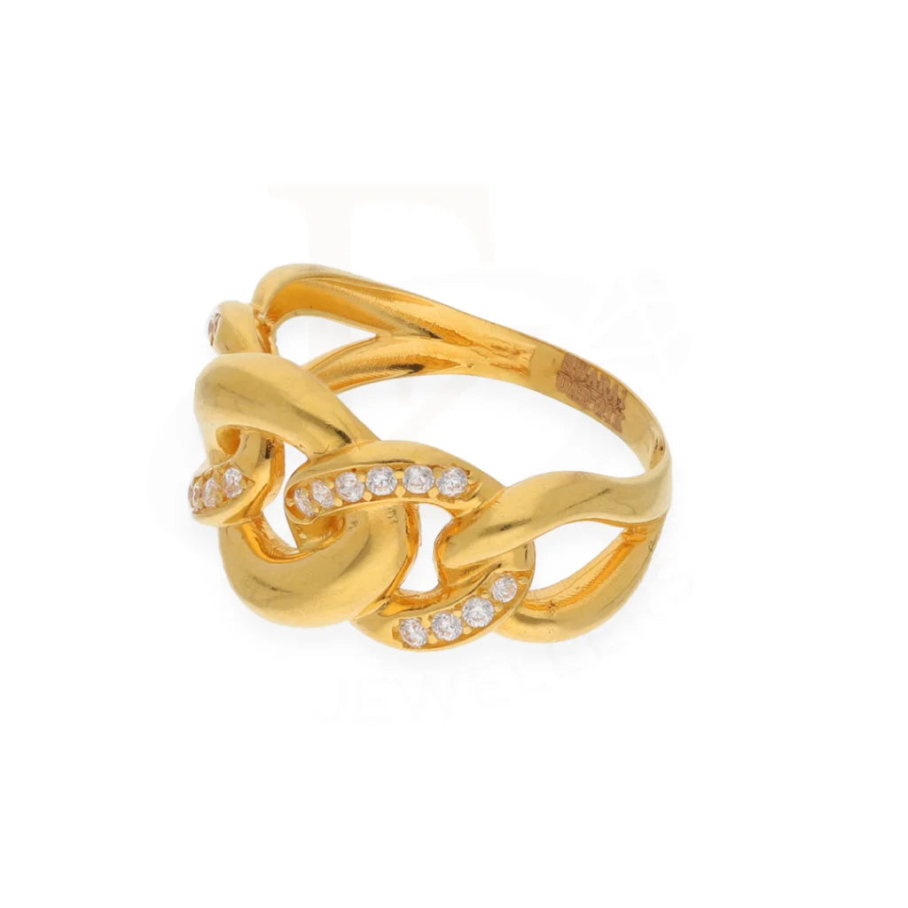 Gold Ring 21Kt - Fkjrn21K7722 Rings