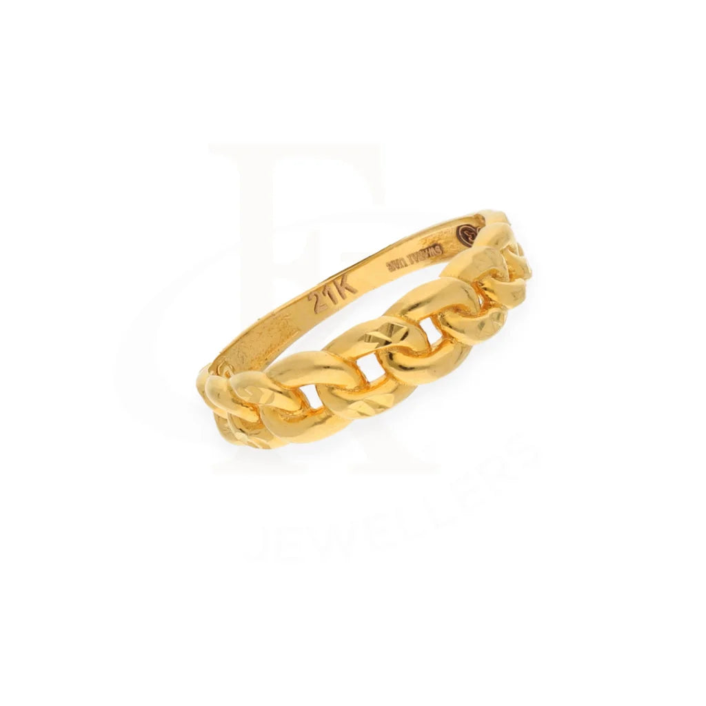 Gold Ring 21Kt - Fkjrn21K7726 Rings