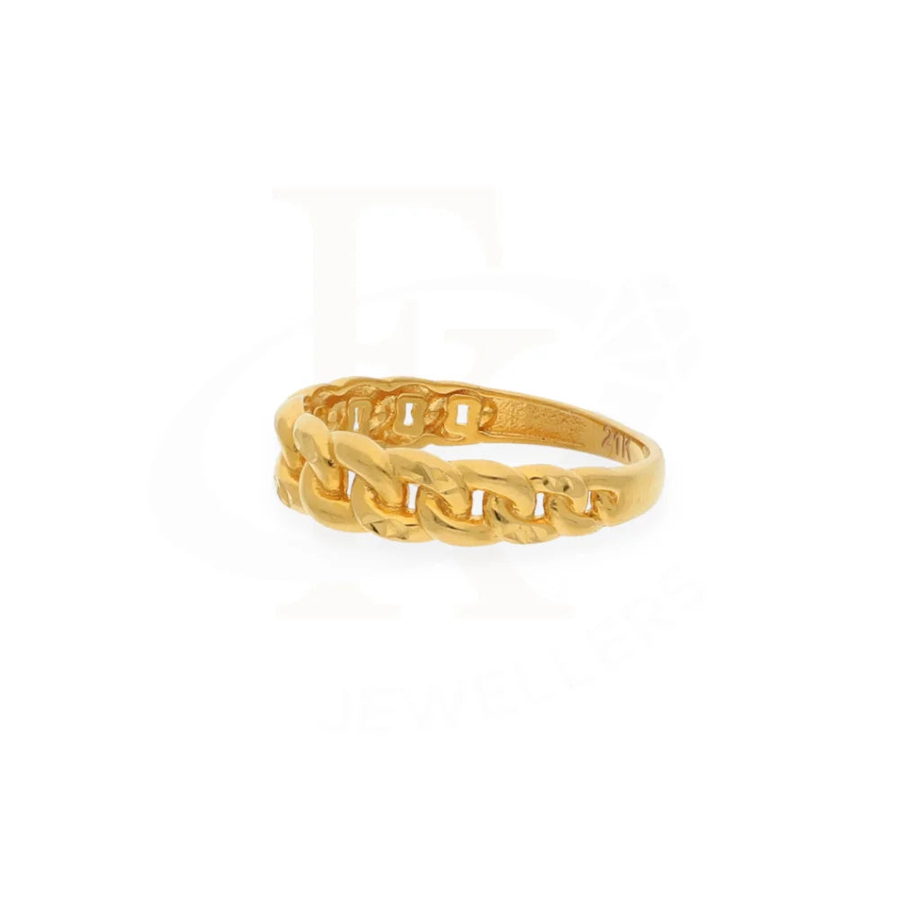 Gold Ring 21Kt - Fkjrn21K7726 Rings