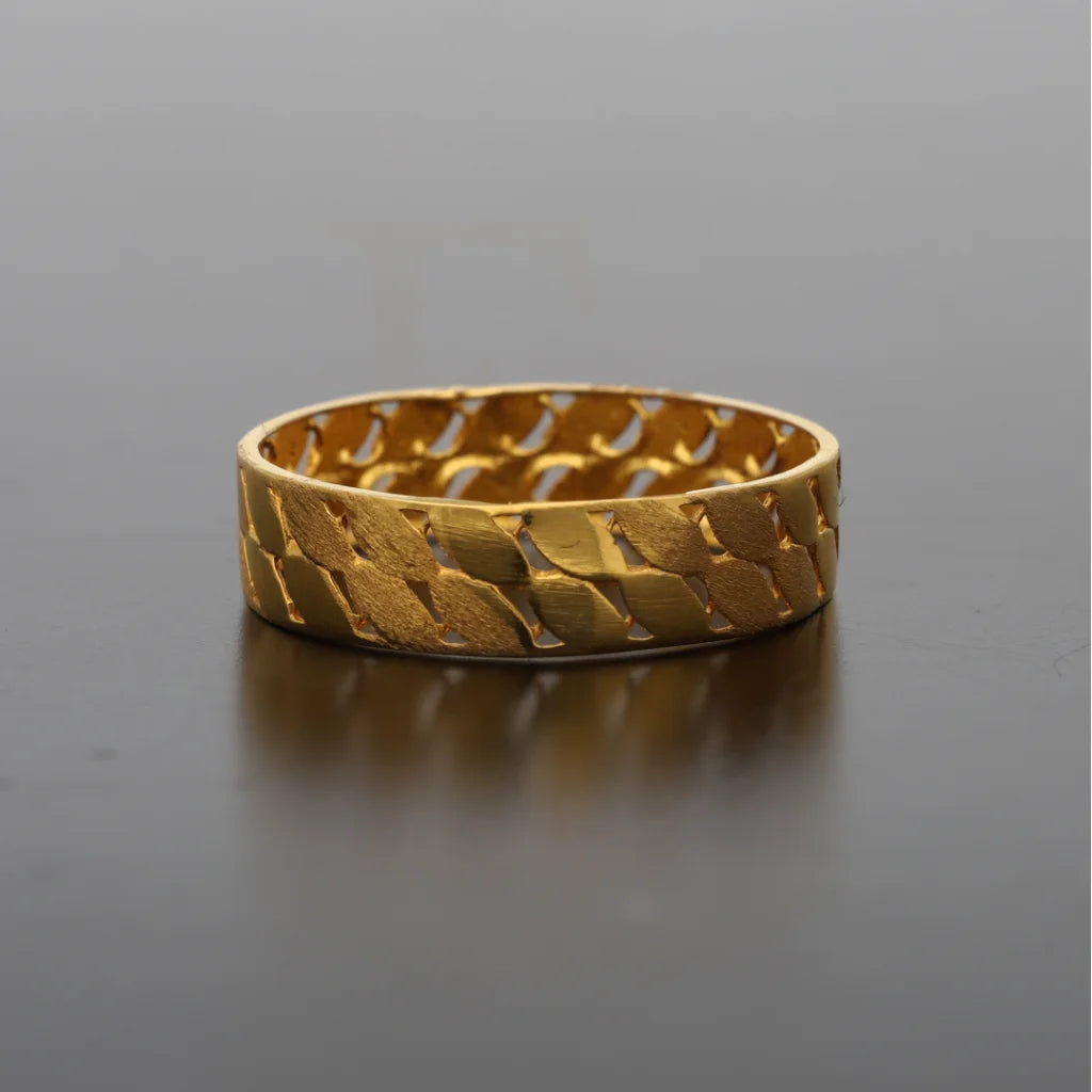 Gold Ring 21Kt - Fkjrn21K7728 Rings