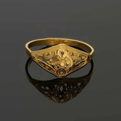 Gold Ring 22Kt - Fkjrn22K3077 Rings