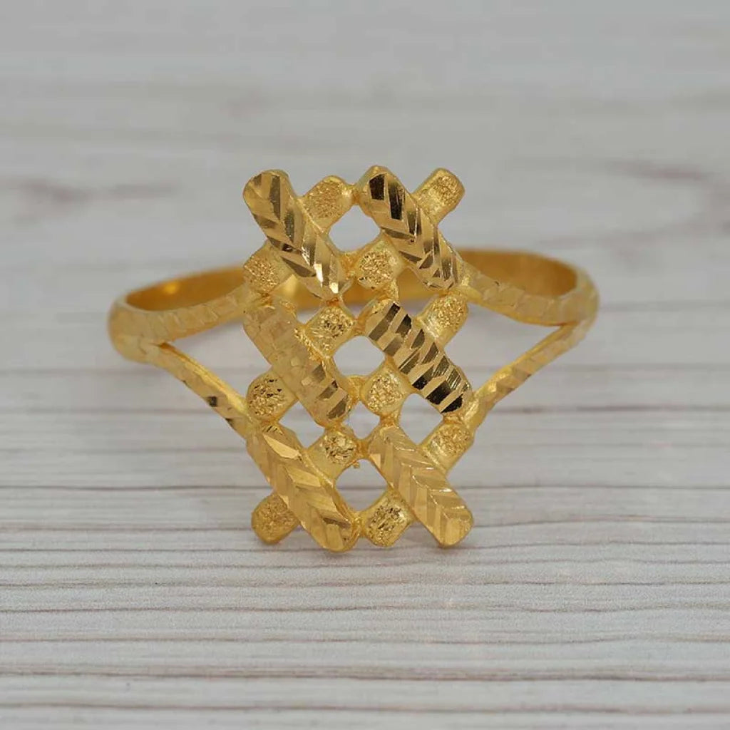 Gold Ring 22Kt - Fkjrn22K3082 Rings