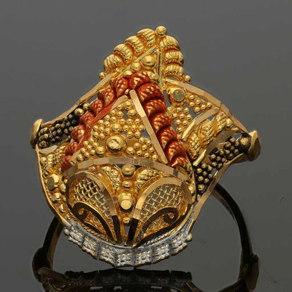 Gold Ring 22Kt - Fkjrn22K3272 Rings