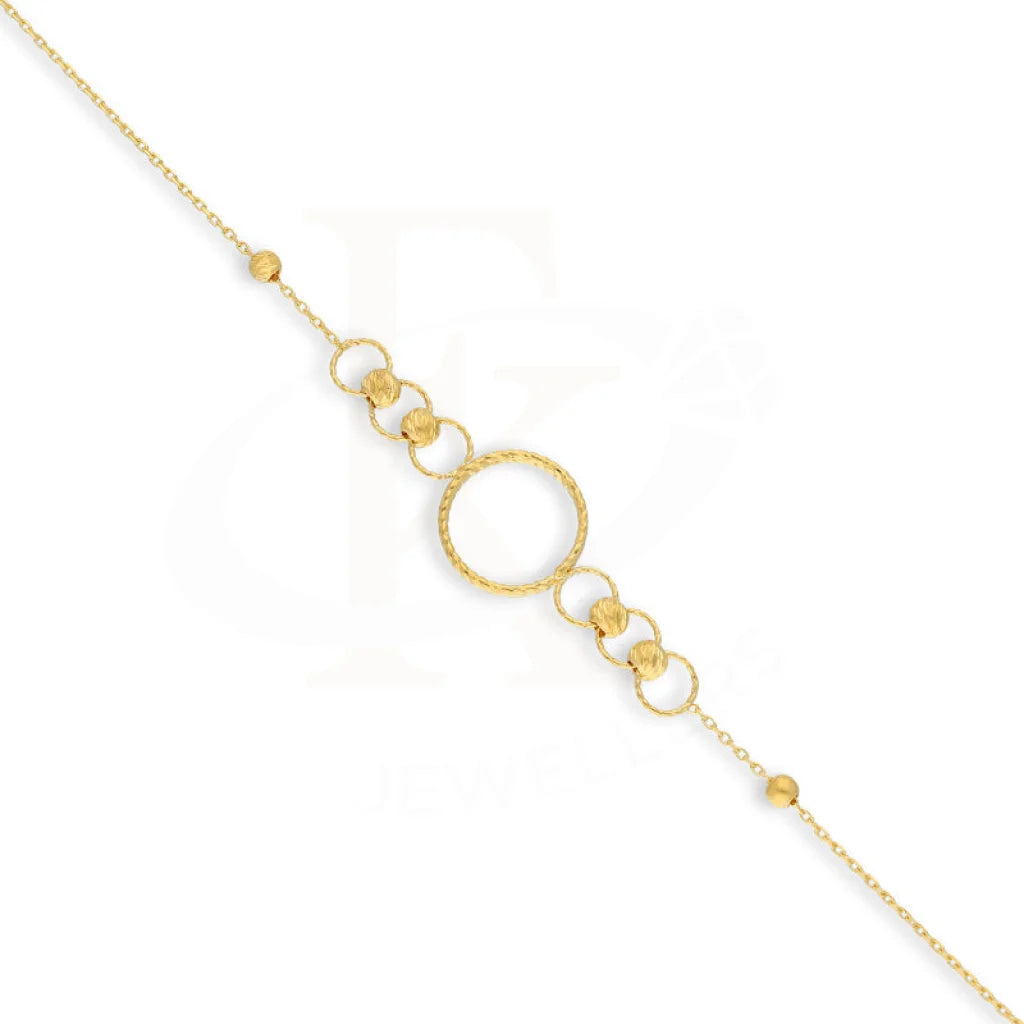 Gold Rings Bracelet 21Kt - Fkjbrl21Km5095 Bracelets