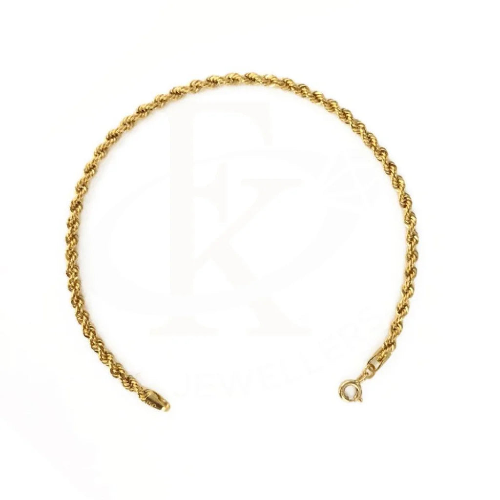 Gold Rope Bracelet 18Kt - Fkjbrl1784 Bracelets