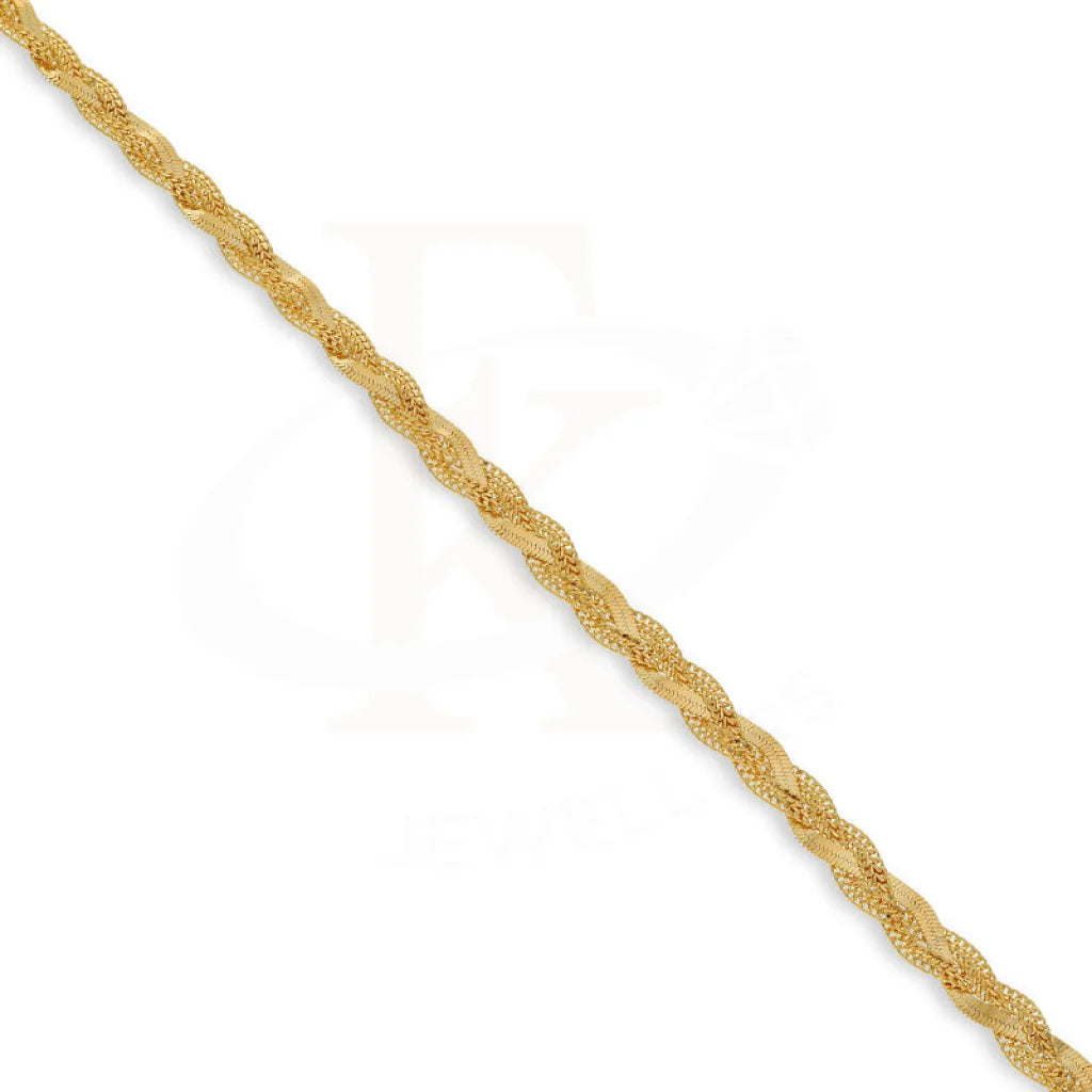 Gold Rope Bracelet 21Kt - Fkjbrl21Km5169 Bracelets