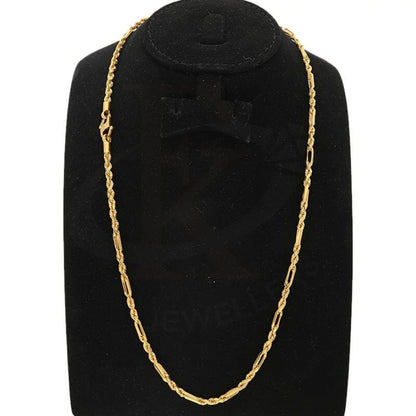 Gold Rope Link Chain 22Kt - Fkjcn22K2130 Chains