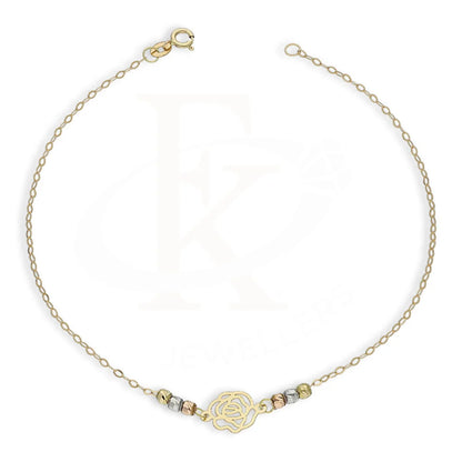 Gold Rose Shaped Bracelet 18Kt - Fkjbrl18Km5437 Bracelets