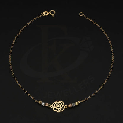 Gold Rose Shaped Bracelet 18Kt - Fkjbrl18Km5437 Bracelets