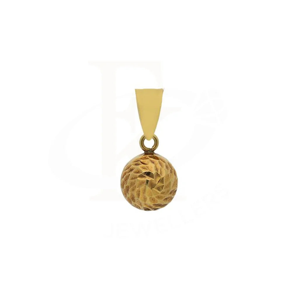 Gold Round Pendant 18Kt - Fkjpnd18K2530 Pendants