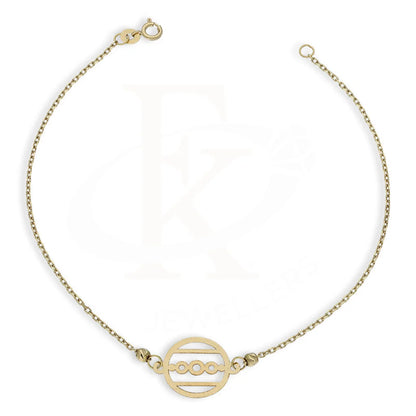 Gold Round Shaped Bracelet 18Kt - Fkjbrl18K5315 Bracelets