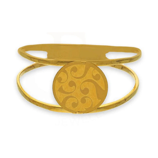 Gold Round Shaped Ring 21Kt - Fkjrn21K2871 Rings