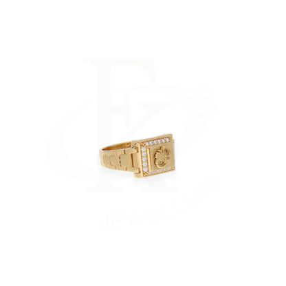 Gold Scorpion Shaped Watch Strap Ring 18Kt - Fkjrn18K7875 Rings
