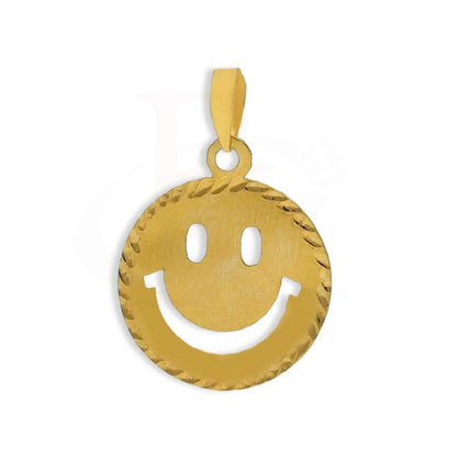 Gold Smiley Face Pendant 18Kt - Fkjpnd18K3114 Pendants