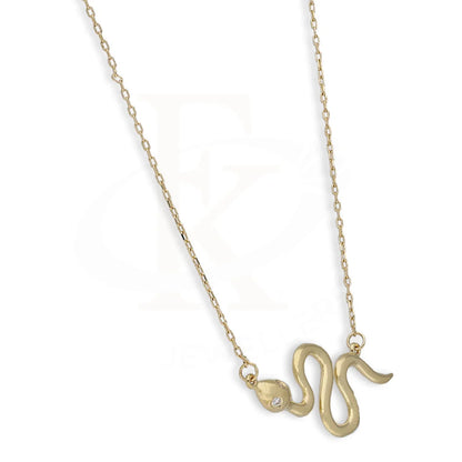 Gold Snake Necklace 18Kt - Fkjnkl18Km5365 Necklaces