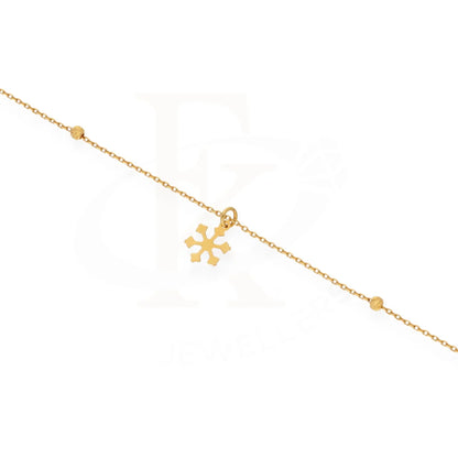 Gold Snowflake Bracelet 18Kt - Fkjbrl18K7796 Bracelets