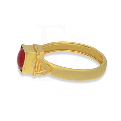 Gold Solitaire Baby Ring 22Kt - Fkjrn22K3819 Rings