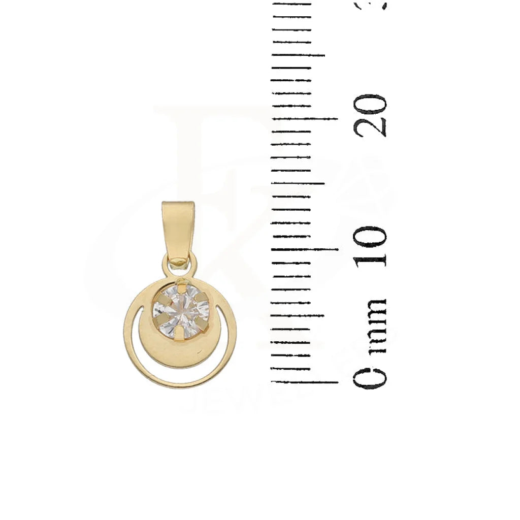 Gold Solitaire Pendant 18Kt - Fkjpnd18K5574 Pendants