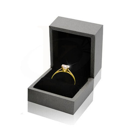 Gold Solitaire Ring 18Kt - Fkjrn1324 Rings