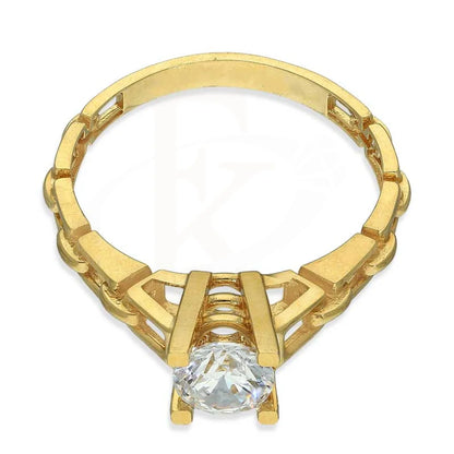 Gold Solitaire Ring 18Kt - Fkjrn18K3097 Rings