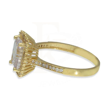 Gold Solitaire Ring 18Kt - Fkjrn18K3100 Rings