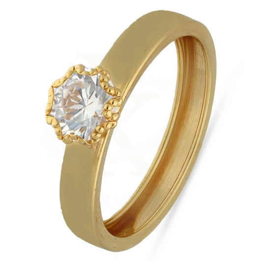 Gold Solitaire Ring 18Kt - Fkjrn18K3256 Rings