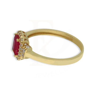 Gold Solitaire Ring 18Kt - Fkjrn18K3849 Rings