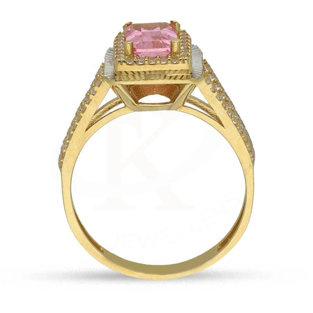 Gold Solitaire Ring 18Kt - Fkjrn18K3850 Rings